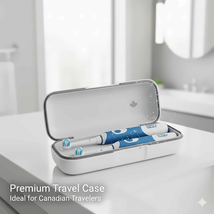 Side-by-side comparison of Oral-B Pro 1000 and Oral-B Pro 3000 electric toothbrushes available at Canadian retailers.