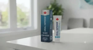 Packaging of premium toothpaste for chronic bad breath treatment.