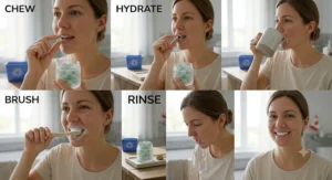 Discarded plastic toothpaste tube highlighting environmental impact and waste reduction